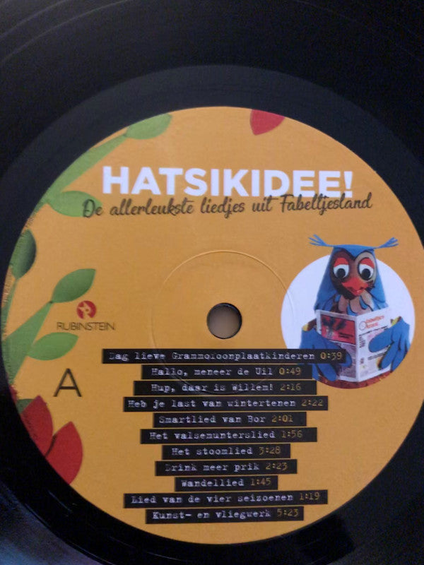 De Fabeltjeskrant, Leen Valkenier : Hatsikidee! De allerleukste liedjes uit Fabeltjeskrant (LP)