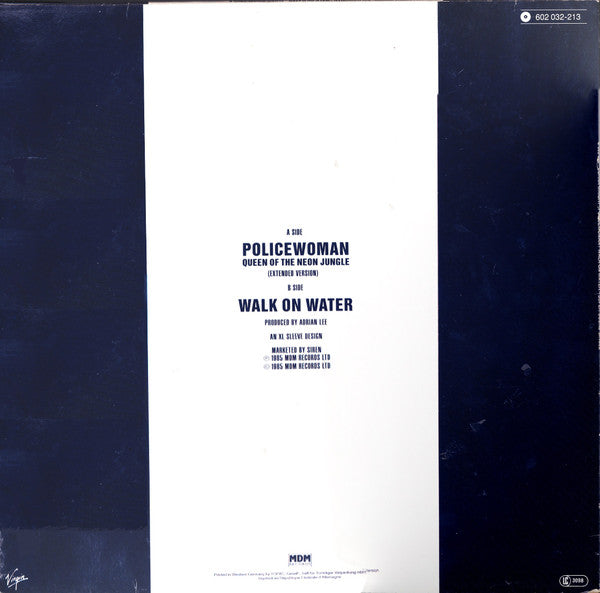 Lorna Wright : Policewoman (Queen Of The Neon Jungle) (12")