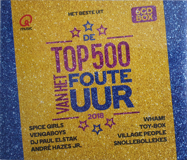Various : Het Beste Uit De Top 500 Van Het Foute Uur 2018 (6xCD, Comp)