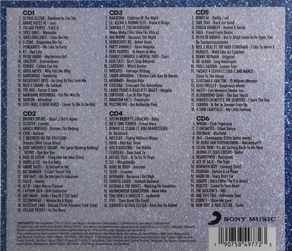Various : Het Beste Uit De Top 500 Van Het Foute Uur 2018 (6xCD, Comp)