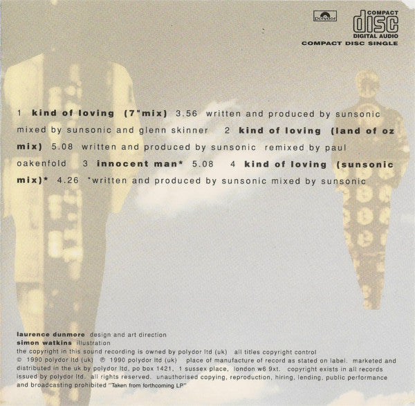 Sunsonic : Kind Of Loving (CD, Single)
