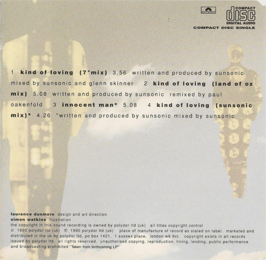 Sunsonic : Kind Of Loving (CD, Single)