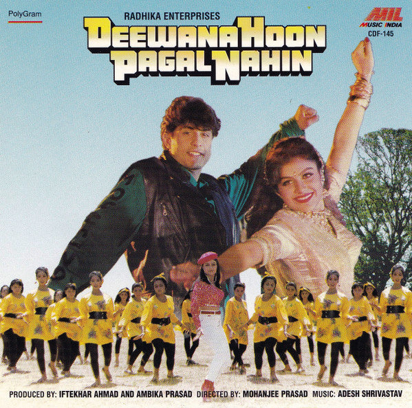 Aadesh Shrivastava : Deewana Hoon Pagal Nahin (CD)