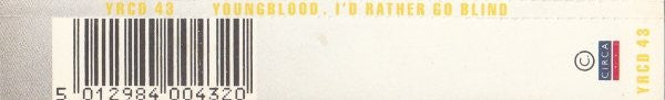 Sydney Youngblood : I'd Rather Go Blind (CD, Maxi)