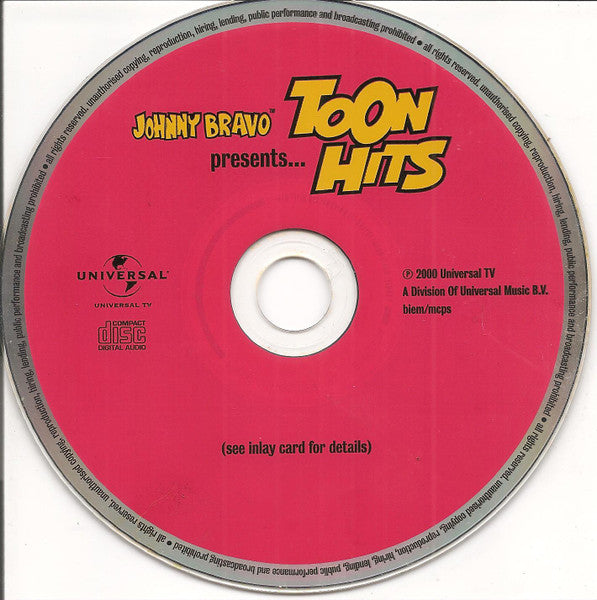 Various : Johnny Bravo Presents... Toon Hits (CD, Comp)