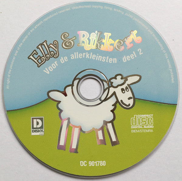 Elly & Rikkert : Voor De Allerkleinsten Deel 2 (CD, Comp)