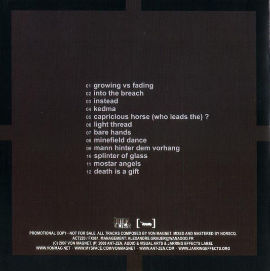 Von Magnet : Ni Prédateur Ni Proie (CD, Album, Promo, Car)