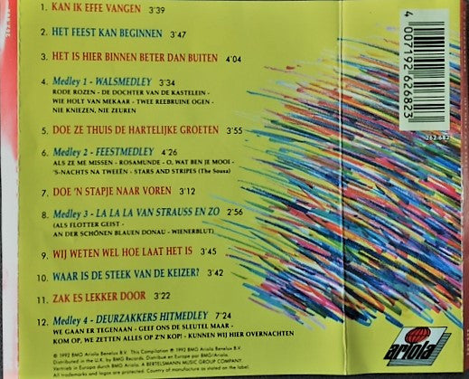 De Deurzakkers : Het Hele Jaar Feest!!! (CD)