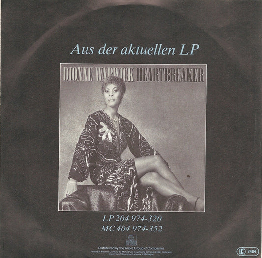 Dionne Warwick : Take The Short Way Home (7", Single)