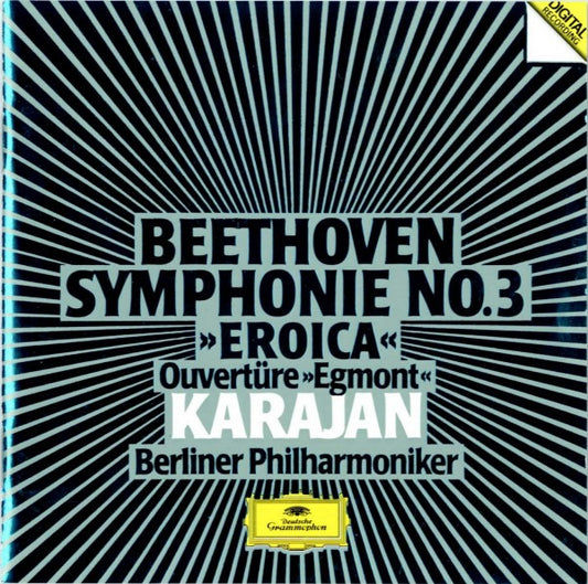 Ludwig Van Beethoven - Herbert Von Karajan - Berliner Philharmoniker : Symphonie No. 3 »Eroica« • Ouvertüre »Egmont« (CD, Album)
