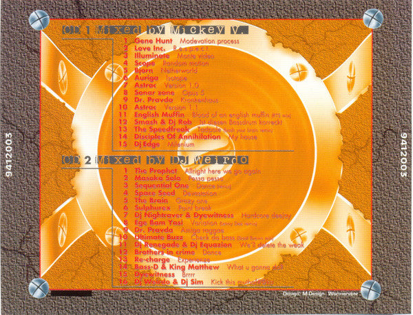 Mickey V & DJ Weirdo : Getto Tone (2xCD, Comp, Mixed)