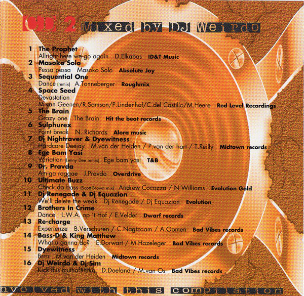 Mickey V & DJ Weirdo : Getto Tone (2xCD, Comp, Mixed)
