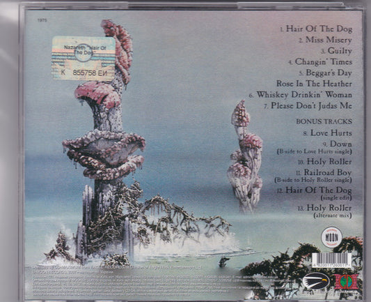 Nazareth (2) : Hair Of The Dog (CD, Album, Enh, RE, RM)
