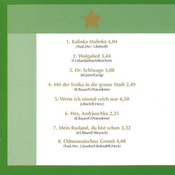 Ivan Rebroff : Golden Star (CD, Comp)
