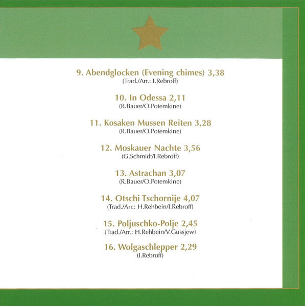 Ivan Rebroff : Golden Star (CD, Comp)