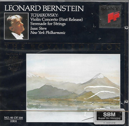 Pyotr Ilyich Tchaikovsky - Leonard Bernstein, Isaac Stern, New York Philharmonic : Violin Concerto (First Release). Serenade For Strings (CD, Comp, RM)