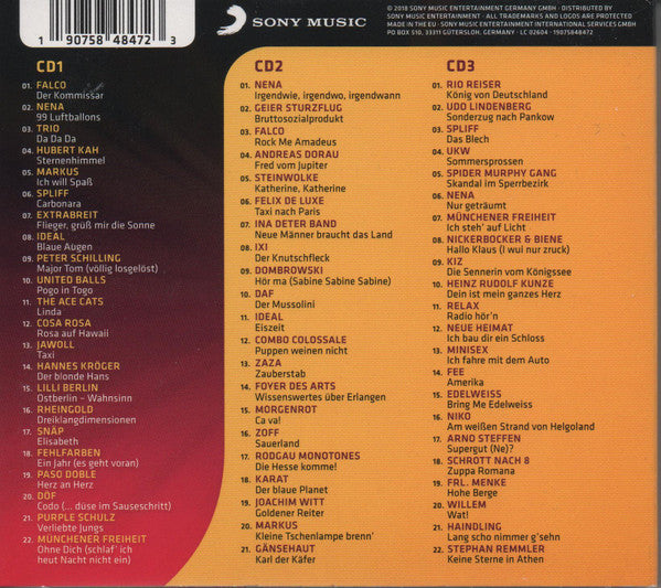 Various : Die Hit-Giganten - Best Of NDW (3xCD, Comp)