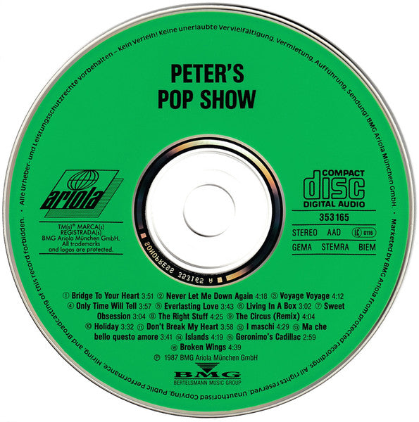 Various : Peter's Pop Show (CD, Comp)