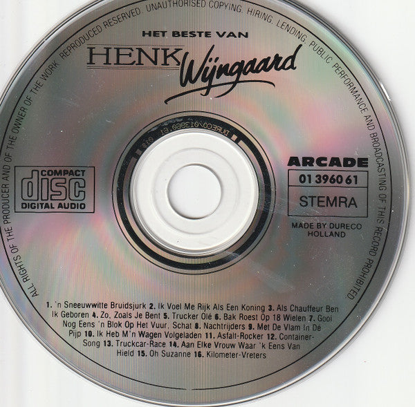 Henk Wijngaard : Het Beste Van Henk Wijngaard (CD, Comp)