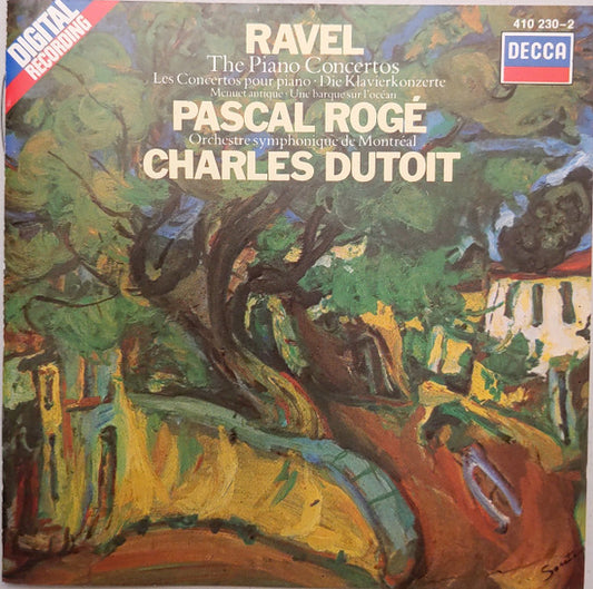 Maurice Ravel, Pascal Rogé, Orchestre Symphonique De Montréal, Charles Dutoit : The Piano Concertos = Les Concertos Pour Piano = Die Klavierkonzert • Menuet Antique • Une Barque Sur L'océan (CD, Album, RE)