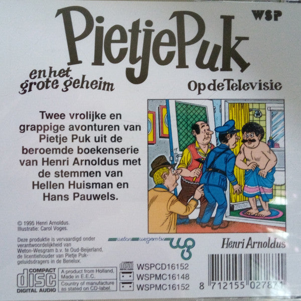 Henri Arnoldus : Pietje Puk - En Het Grote Geheim/Op De Televisie (CD, Album, Comp)