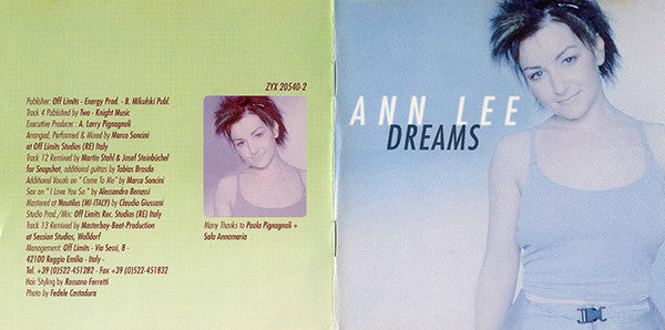 Ann Lee : Dreams (CD, Album)