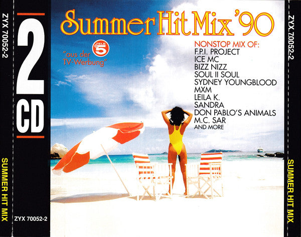Various : Summer Hit Mix '90 (2xCD, Mixed)