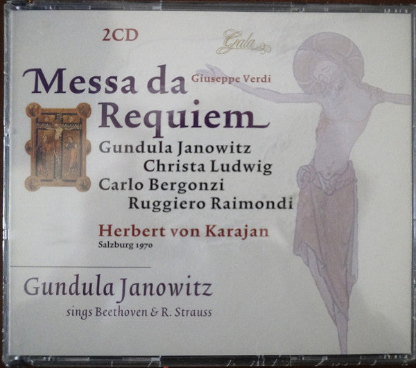Giuseppe Verdi, Gundula Janowitz, Christa Ludwig, Carlo Bergonzi, Ruggero Raimondi, Herbert von Karajan : Messa Da Requiem (2xCD-ROM, Album)