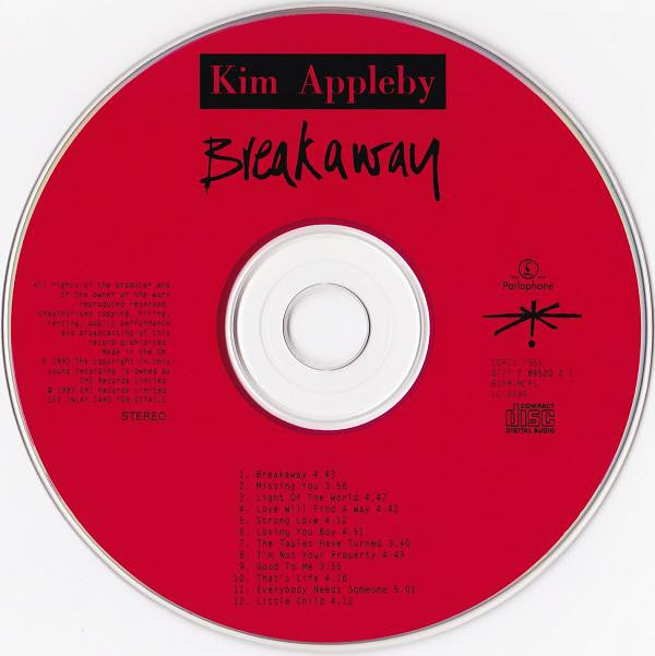 Kim Appleby : Breakaway (CD, Album)