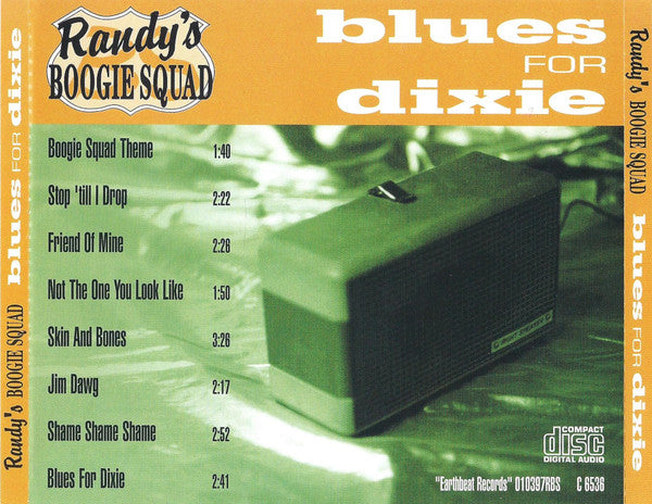 Randy's Boogie Squad : Blues For Dixie (CD, Album)