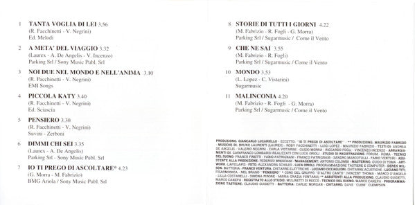 Riccardo Fogli : A Metà Del Viaggio (CD, Album)