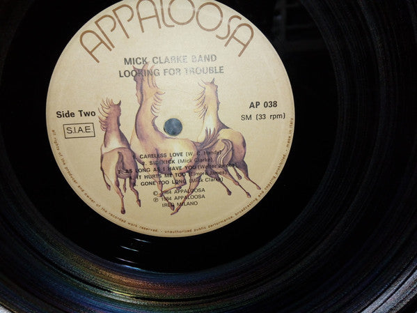Mick Clarke Band : Looking For Trouble (LP, Album)