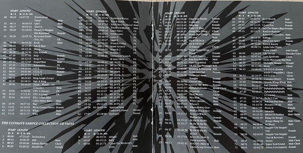 Adams & Fleisner, Tony Acardi & Marijn Van Duin : The Ultimate Sample Collection (4xCD, Album)