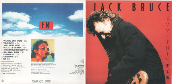 Jack Bruce : Somethin Els (CD, Album)