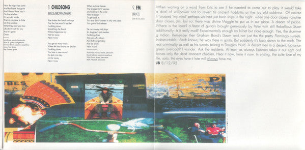 Jack Bruce : Somethin Els (CD, Album)