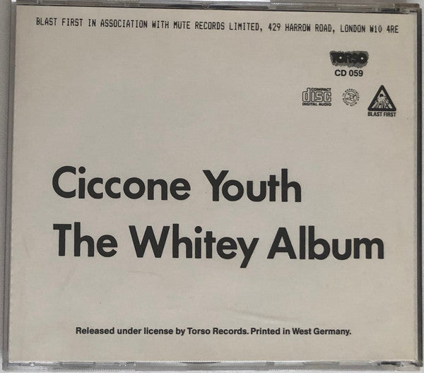 Ciccone Youth : The Whitey Album (CD, Album)