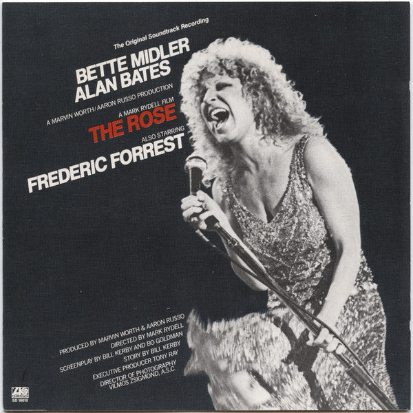 Bette Midler : The Rose (The Original Soundtrack Recording) (CD, Album, RE, Tar)