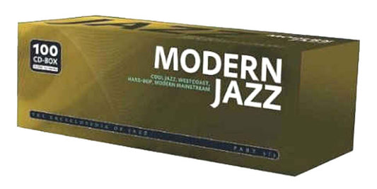 Various : Modern Jazz - Cool Jazz, WestCoast, Hard-Bop, Modern Mainstream (Box, Comp + 100xCD, Comp)