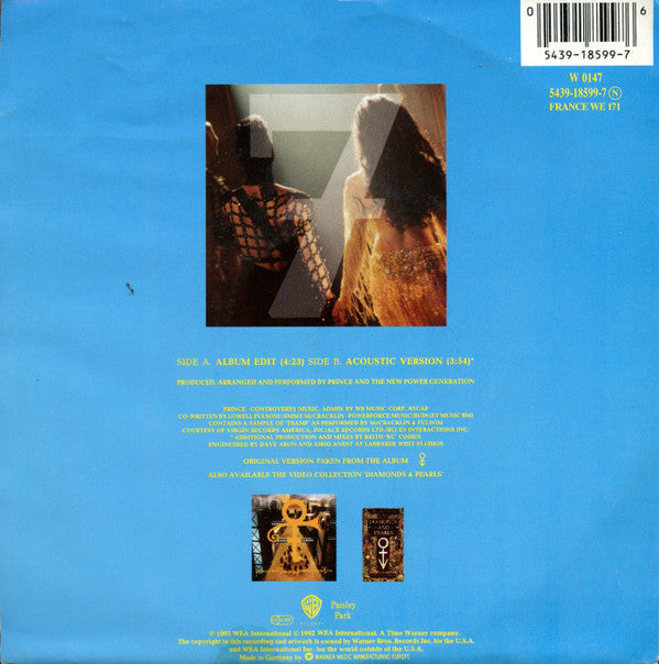 Prince And The New Power Generation : 7 (7", Single, Sma)