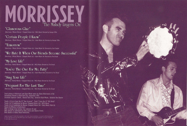 Morrissey : The Malady Lingers On (DVD-V, RM, PAL, SECAM)