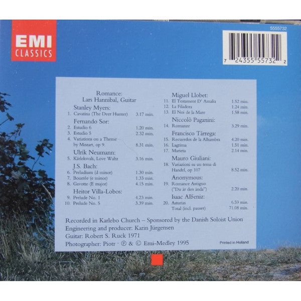 Lars Hannibal : Romance - Guitar - (CD, Album)