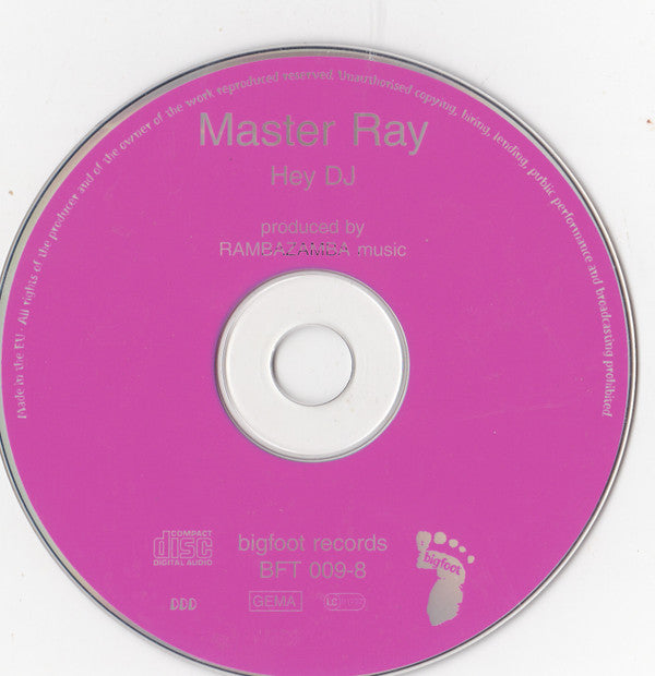 Master Ray : Hey DJ (CD, Maxi)