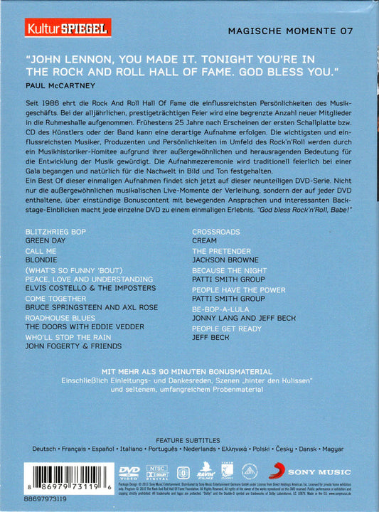 Various : Come Together (Live) (Rock And Roll Hall Of Fame + Museum) (DVD-V, NTSC)