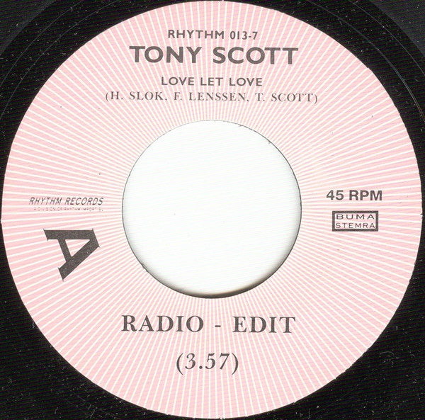 Tony Scott : Love Let Love (7", Single)
