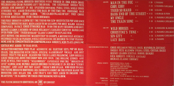 The Flying Burrito Bros : Hot Burrito (LP, Comp, Pos)