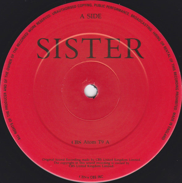 Bros : Sister (12", Single)