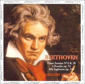 Ludwig van Beethoven – Grigory Sokolov : Piano Sonatas N° 4 & 28 · 2 Rondos Op. 51 · Alla Ingharese Op. 129 (CD, Album)