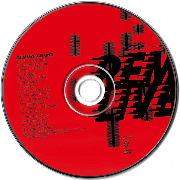 R.E.M. : Live (2xCD, Album + DVD-V, Multichannel, NTSC)