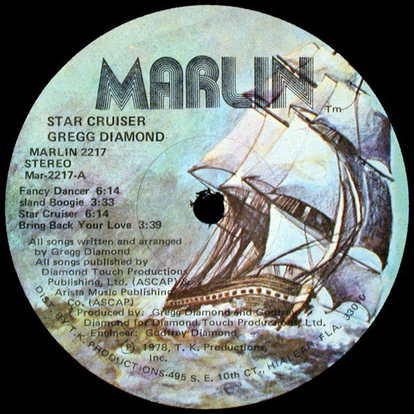 Gregg Diamond : Gregg Diamond's Star Cruiser (LP, Album)