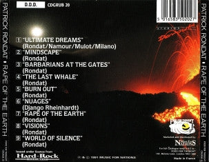 Patrick Rondat : Rape Of The Earth (CD, Album)